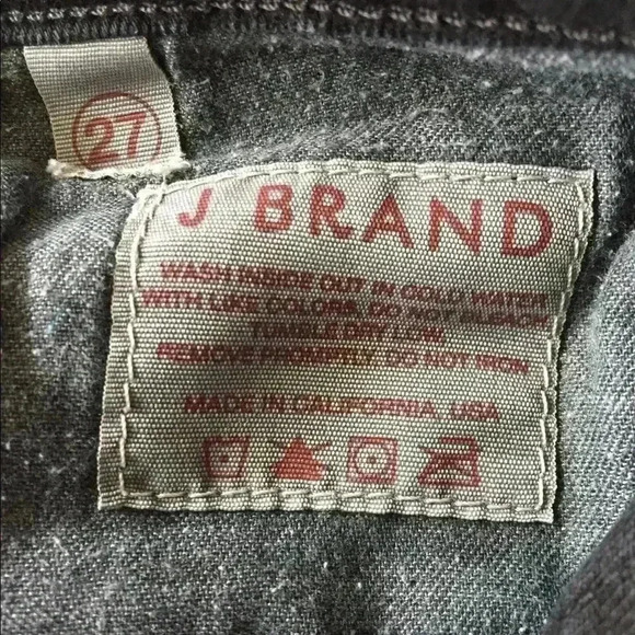 J brand 942 pencil leg jeans in Jett - Picture 5 of 8